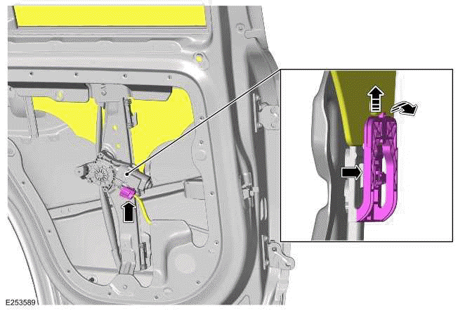 Rear Door Window Regulator